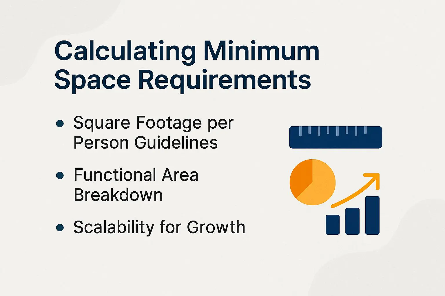 Calculating Minimum Space Requirements Calculating Minimum Space Requirements