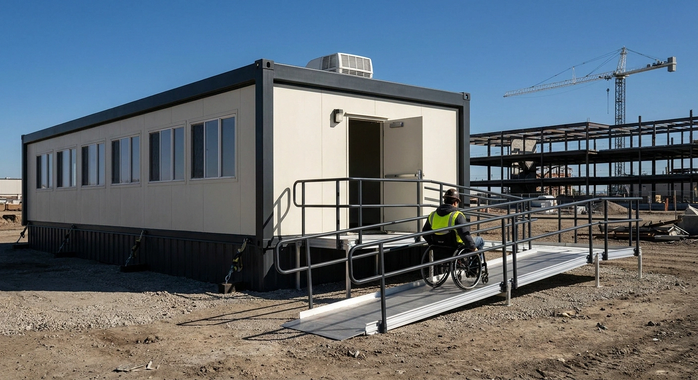 Construction Trail R ADA-Compliant Office Trailers | Requirements & Specs